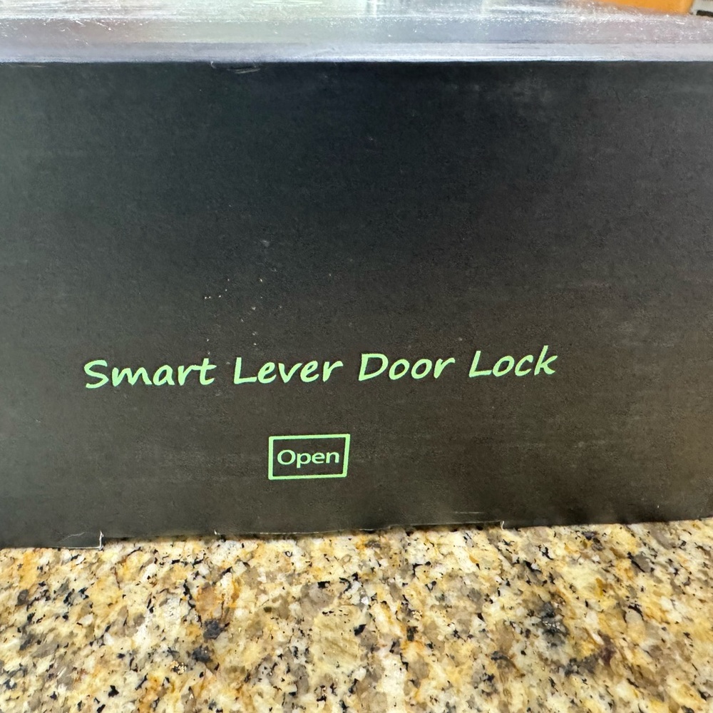 Smart Door Lock with Keyless Entry - Black - Picture 5 of 8